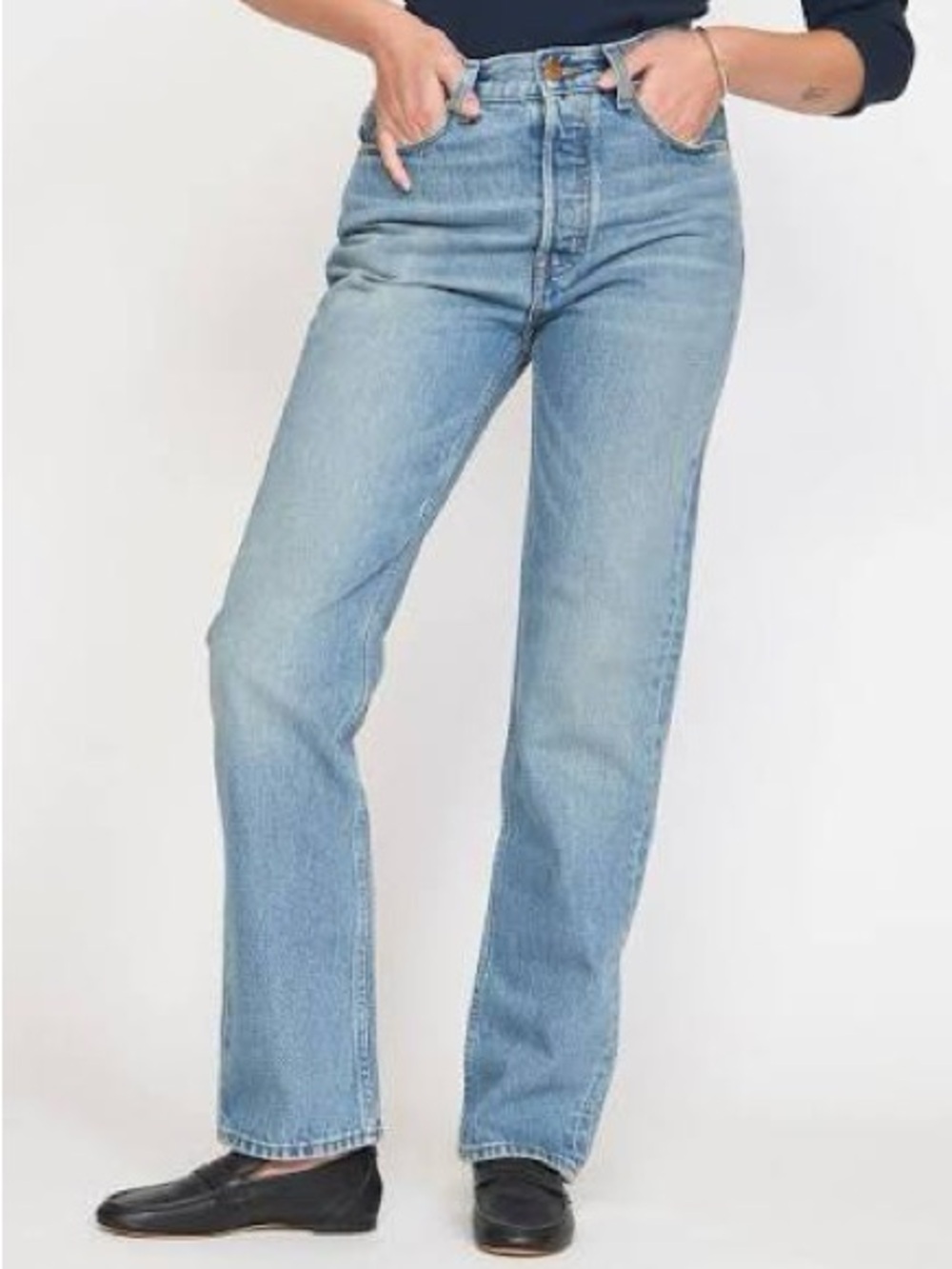 JAMIE HALLER Sunday Jean in Borrego Indigo
